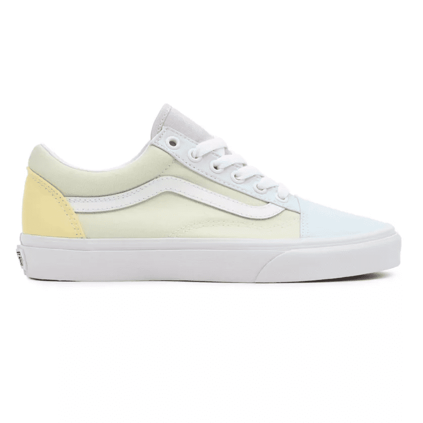 Pastel color block shop old skool vans